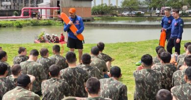 Defesa Civil de São Caetano capacita atiradores do Tiro de Guerra para atuação em situações de chuvas intensas