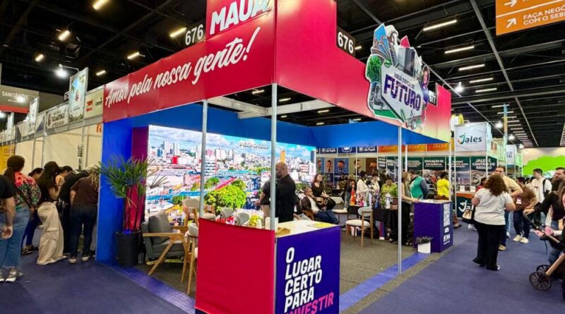Estande de Mauá atrai centenas de visitantes no primeiro dia da Feira do Empreendedor