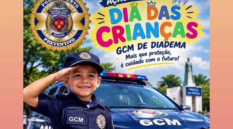 GCM de Diadema prepara evento especial para o Dia das Crianças