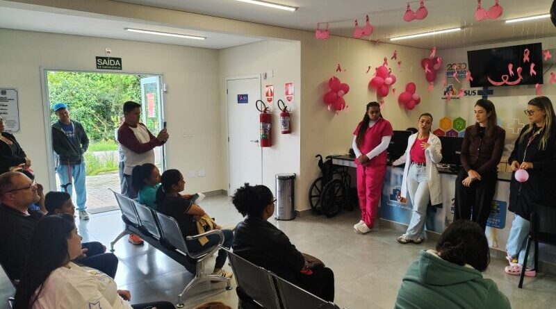 Ribeirão Pires reforça conscientização sobre o câncer de mama com ações do Outubro Rosa em duas unidades de saúde