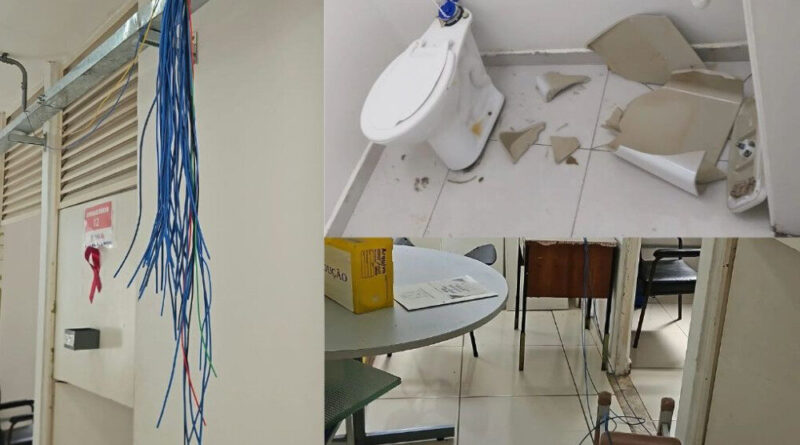 Vandalismo e furto de cabos prejudicaram atendimento em série de unidades de saúde de Mauá na última semana