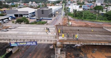 Viaduto Estaiado: Prefeitura de Ribeirão Pires inicia concretagem da pré-laje nesta sexta-feira (16)